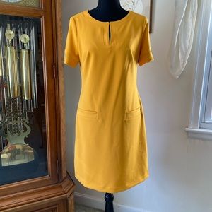 NWOT Tommy Hilfiger Mustard Yellow Dress